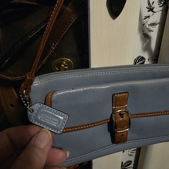 Coach Leather Wristlet - Picture 4 of 12
